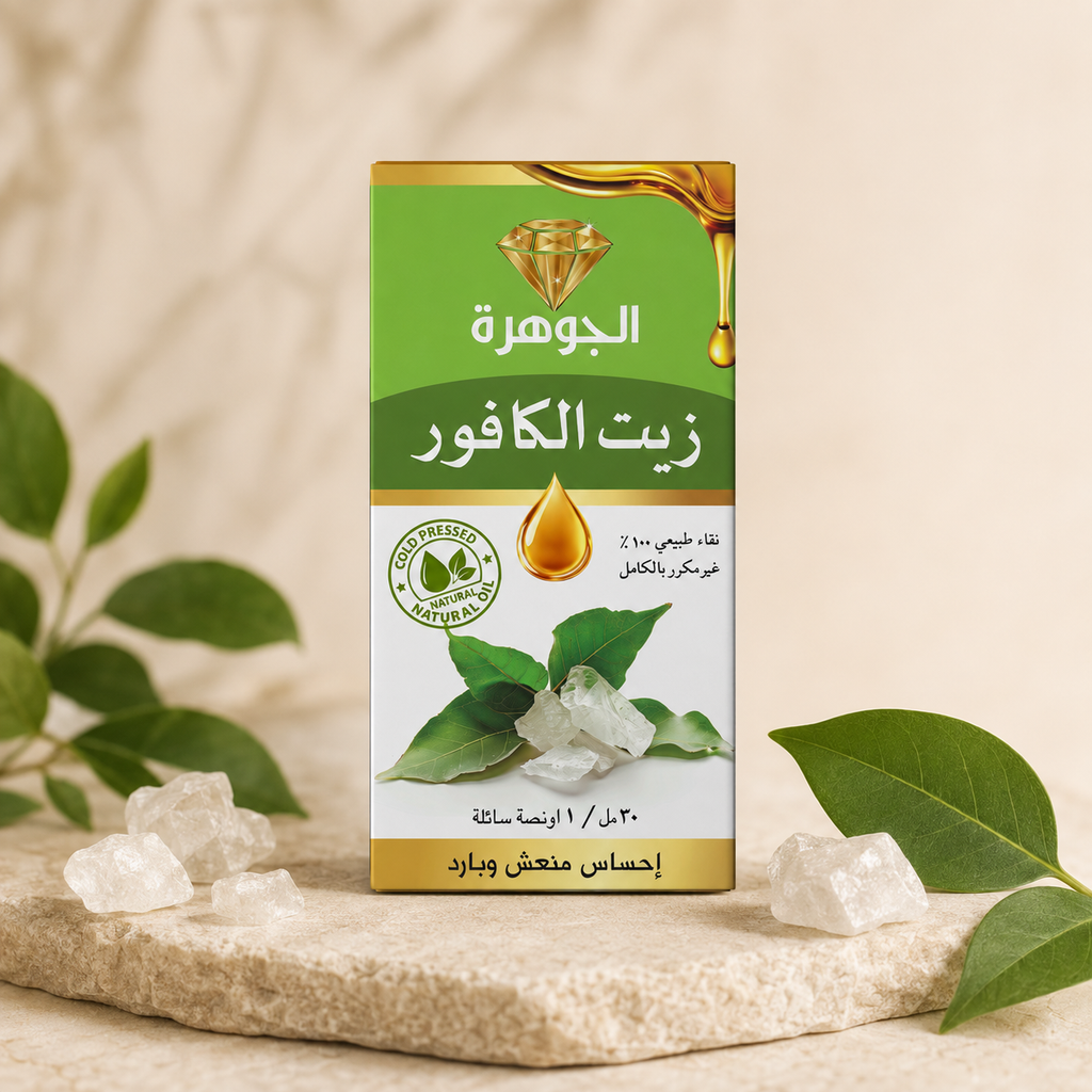 Al Johra Camphor Oil – Refreshing Natural Oil – 30ml