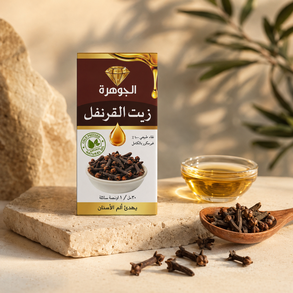 Clove Oil 30ml with whole cloves and golden oil